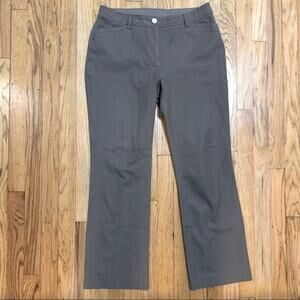 Chico’s taupe stretchy jeans